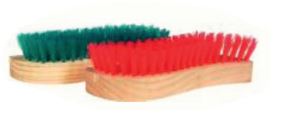 S-Shaped Scrub Brush Wooden