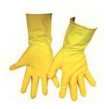 Yellow Household Gloves